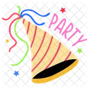 Party Hat Party Cap Cone Cap Icon