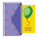 Party Card Invitation Card Greeting Card Icon
