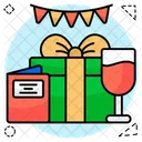 Party Celebration Birthday Celebration Gift Icon