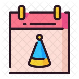 Party Date  Icon