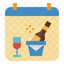 Party Calendar Date Icon