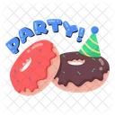 Party Donuts  Icon