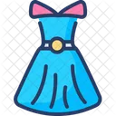 Party Dress Fashion Blouse Icon