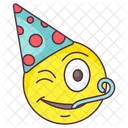 Party Emoji Party Expression Emotag Icon