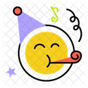 Party Emoji Birthday Emoji Emoji Face Icon