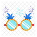 Party eyeglasses  Icon