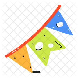 Party Flags  Icon