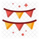 Party Triangle Party Decoration Icon