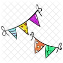 Party Garlands Garlands Christmas Decoration Icon