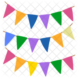 Party garlands  Icon