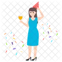 Party Girl  Icon