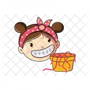 Girl Face Icon