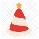 Hat Party Star Christmas Icon