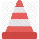 Cone Road Sign Urban Icon