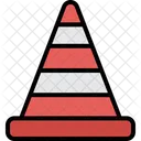 Cone Road Sign Urban Icon