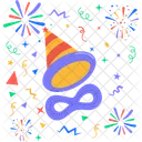 Pary Hat Party Costume Hat Icon