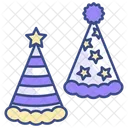 Party Hats Celebration Birthday Icon