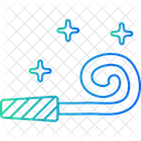 축하 파티 파티 호루라기 아이콘