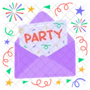 Party Invitation Celebration Icon