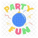 Party Fun Party Light Disco Light Icon