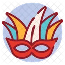 Face Mask Carnival Mask Party Mask Icon