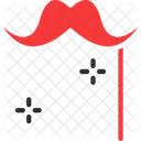 Party Mustache Carnival Celebration Icon
