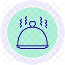 Party Platten Liniensymbol Icon