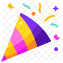 Party Popper Fireworks Congratulation Icon