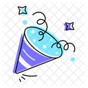 Party Popper Party Confetti Confetti Cap Icon