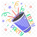 Party Popper Happy Icon