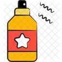 Snow Spray Spray Bottle Party Decorations Icon