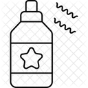 Snow Spray Spray Bottle Party Decorations Icon