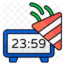 Party Time Celebration Time Party Clock Icon