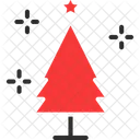 Party Tree Celebration Christmas Icon