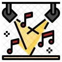 Partybühne  Symbol
