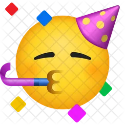 Partying Face Emoji Icon