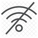 Pas De Wifi Acces Nowifi Pas De Connexion Sans Fil Icône