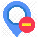 Pas De Localisation Pas De Carte Pas De GPS Icône