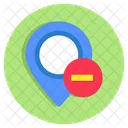 Pas De Localisation Pas De Carte Pas De GPS Icône