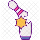 Alfiler Roto Icono