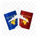 Viajes Pasaporte Internacional Icon