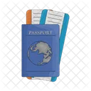 Pasaporte Viaje Visa Icon