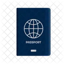 Pasaporte Pase Pasaportes Icono