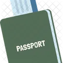 Pasaporte Billetera Maleta Icono