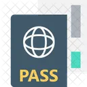 Pasaporte Visa Viajes Icono