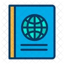 Libreta De Pasaporte Pasaporte Internacional Prueba De Identificacion Icono