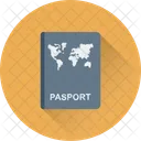 Pasaporte Visa Viajes Icono