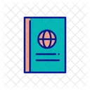 Pasaporte Pasaporte Internacional Libreta De Pasaporte Icon