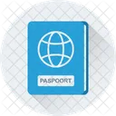 Pasaporte Certificacion Viajes Icono