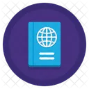 Ipassport Pasaporte Documento De Permiso Icono